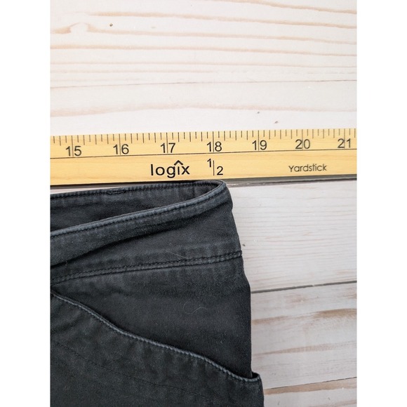 Talbots Size 16 Womens‎ Black Chino Summer Casual Shorts - Picture 4 of 9